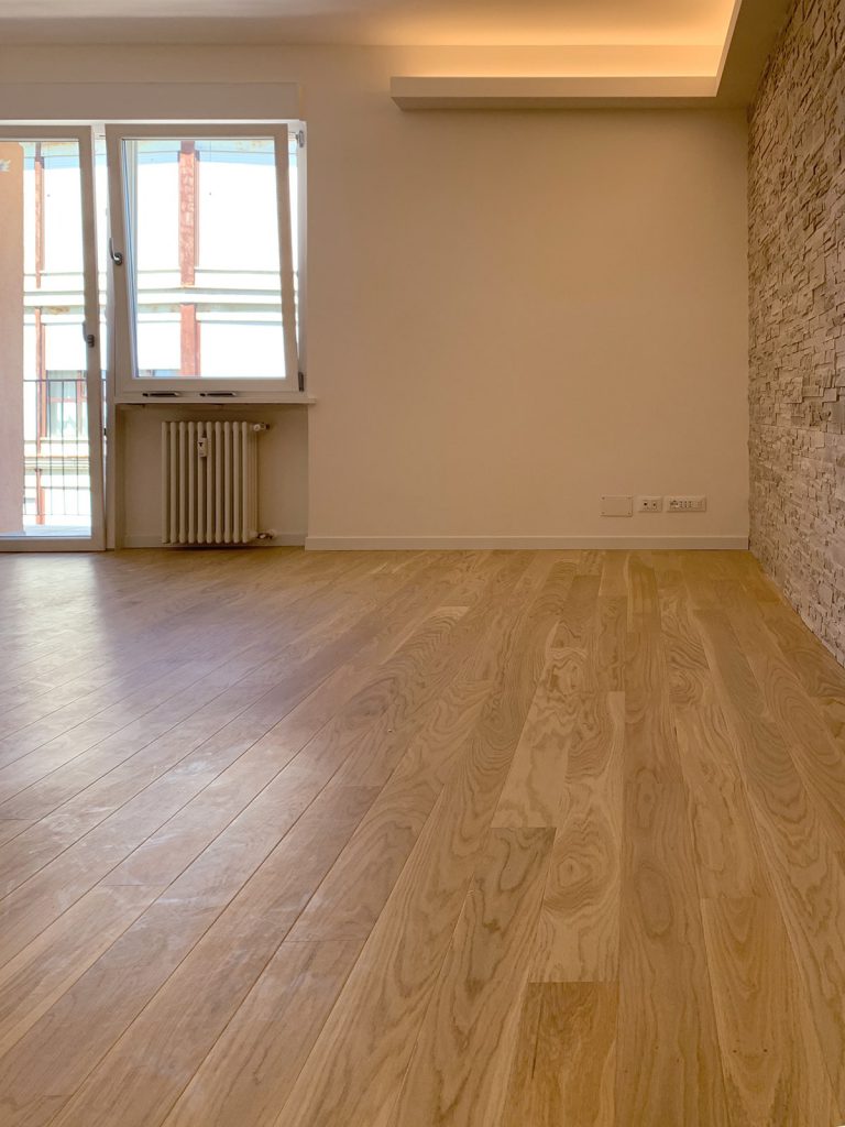 Appartamento Via Codroipo (UD) - Zonal living dopo la ristrutturazione (2)