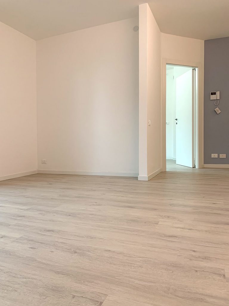 Appartamento Viale Ungheria (UD) - Zona giorno dopo la ristrutturazione