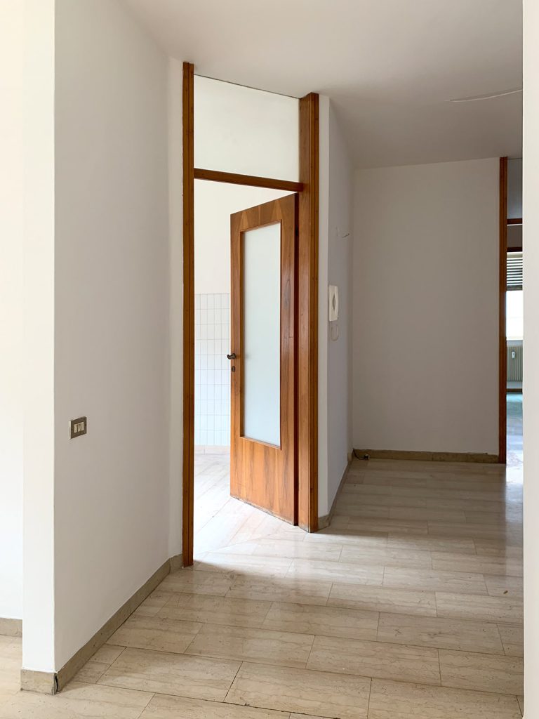 Appartamento Viale Ungheria (UD) - Zona giorno prima della ristrutturazione