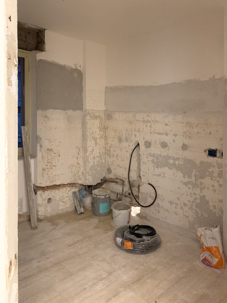 Appartamento Viale Ungheria (UD) - Cucina prima della ristrutturazione