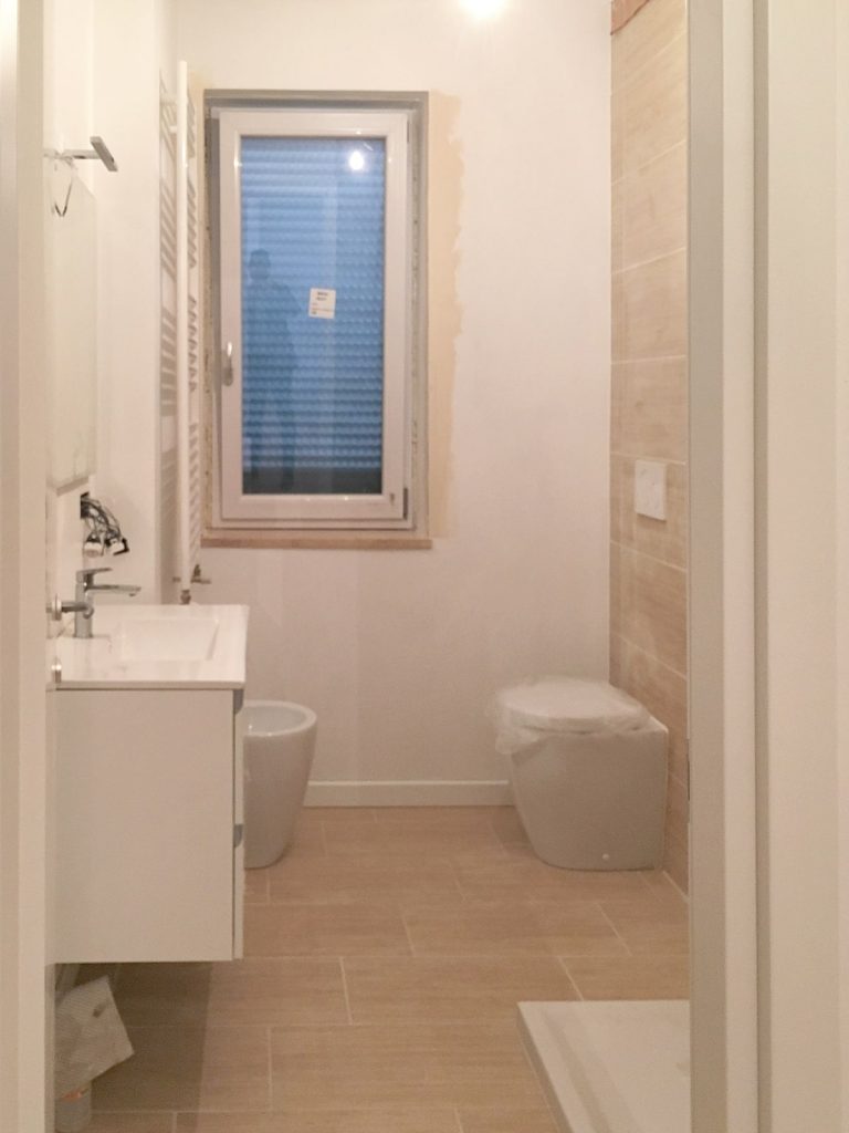 Appartamento Viale Duodo (UD) - Bagno dopo la ristrutturazione