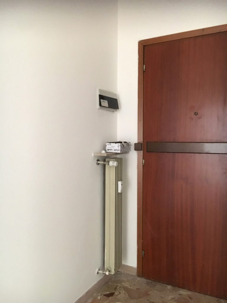 Appartamento Viale Duodo (UD) - Ingresso prima della ristrutturazione