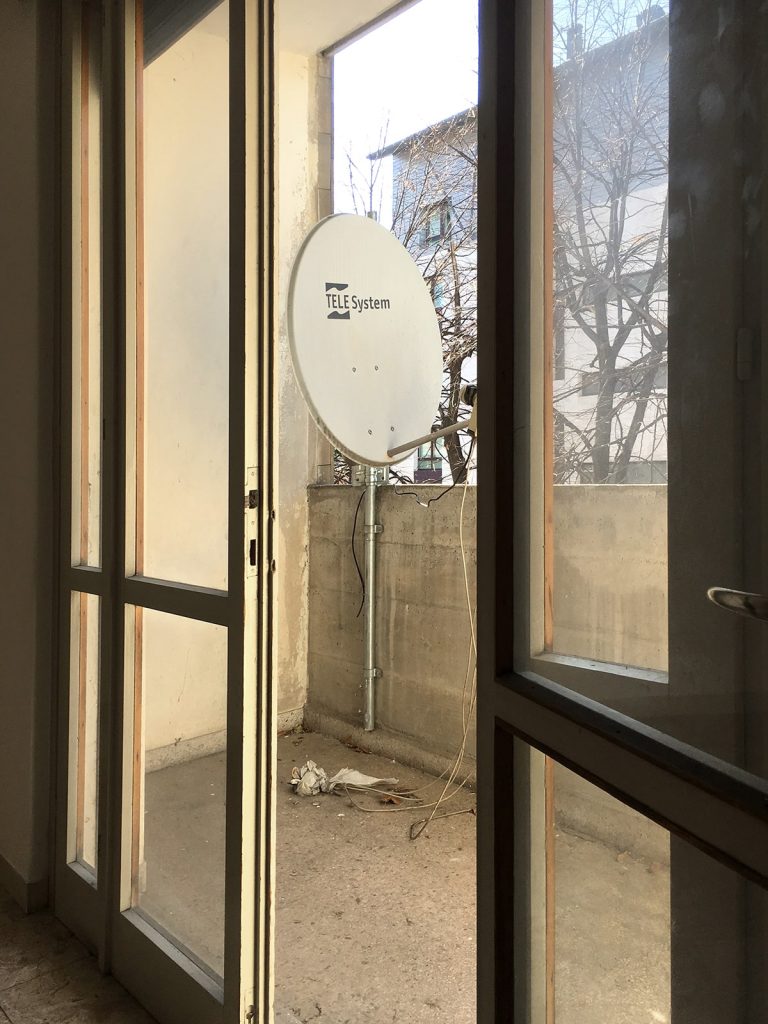 Appartamento Viale Duodo (UD) - Terrazza prima della ristrutturazione