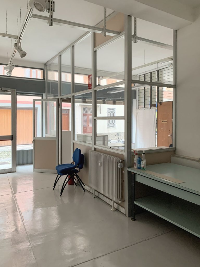 Garage doppio in via del freddo (UD) - Prima del cambio di destinazione da ufficio a autorimessa