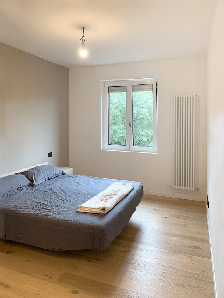 Appartamento viale Venezia (UD) - Camera matrimoniale dopo la ristrutturazione