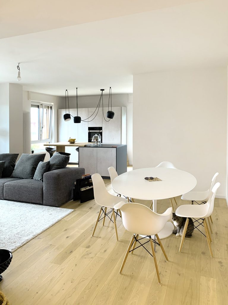 Appartamento viale Venezia (UD) - Soggiorno dopo la ristrutturazione